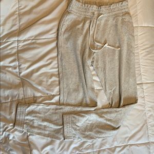 Light grayish whitish Hollister sweatpants